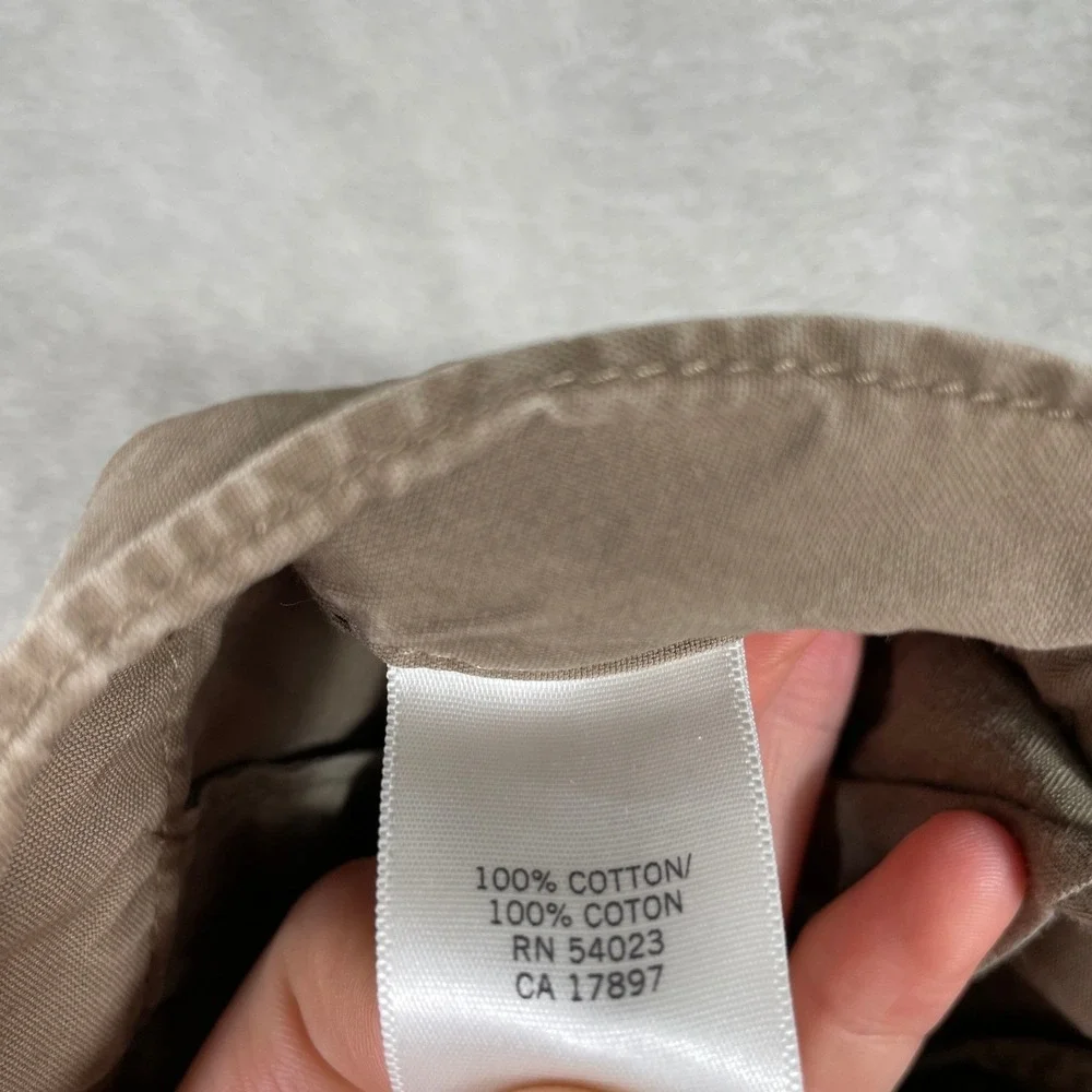 Banana Republic‎ Cargo Pants Mens 33x32 Brown Cotton Multi Pocket Utility Chino